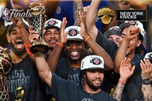 NBA官方发布尼克斯季后赛净胜283分海报:历史性的季后赛征程