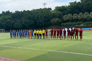 青少年足球联赛男子(U17组) 海港2:3重庆南开中学
